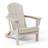 Laguna Outdoor 5-Piece Adirondack Chair With Round Coffee Table Conversation Set-108401490