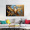 Impression moderne sur toile, impression sur toile pour une ambiance élégante, toile tendue 1P