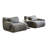 Sofa In A Box, Memory Foam Couch, Modern Compression Sofa With Deep Seat, No Assembly Required-1309796609-1309796636-1309796638