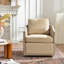 Chaise pivotante en bois de lin massif-1382870970