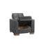 Fauteuil rembourré convertible avec rangement, polyuréthane-800881998