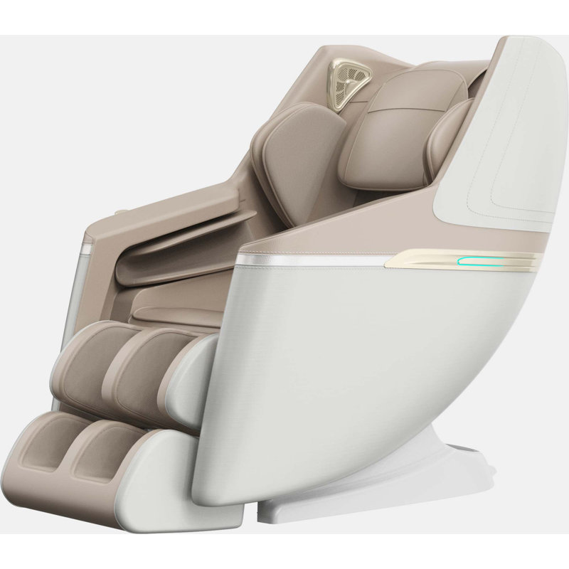 Fauteuil inclinable de 29,5 po de largeur, Cuir beige