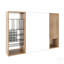 Armoire de salle de bain murale à miroir avec tablettes réglables et rangement, parfaite pour les salles de bain organisées