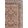 Tapis en coton noir / beige / bourgogne Marion