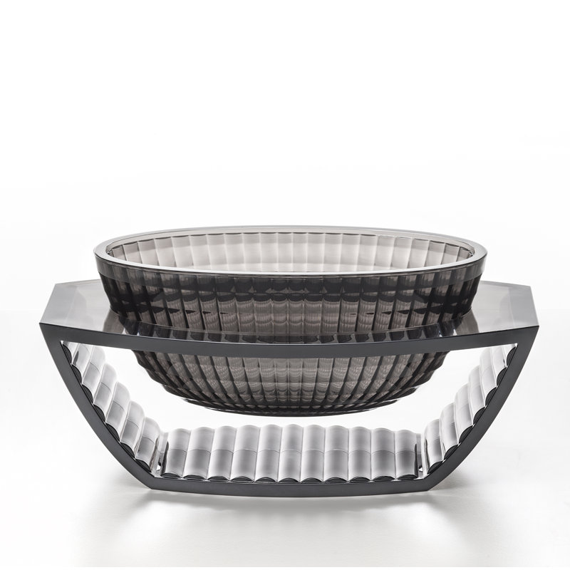 U Shine Table Vase, Smoke