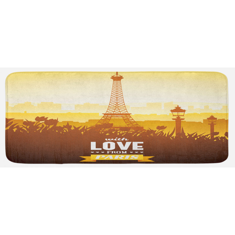 Eclectic Polyester Kitchen Mat