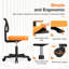 Chaise de bureau sans accoudoirs-1017391886