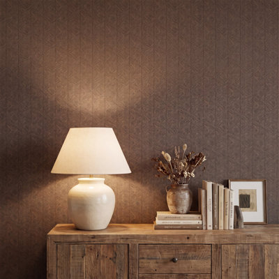 Metallic FX 2 Collection Stripe Geometric Wallpaper Roll