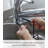 Tower Yamazaki Home Faucet-Hanging Sponge Holder, Kitchen Organizer Sink Rack Basket, Single, Steel-46492056