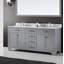Ensemble de meuble-lavabo double 72 po Cassel-731079727
