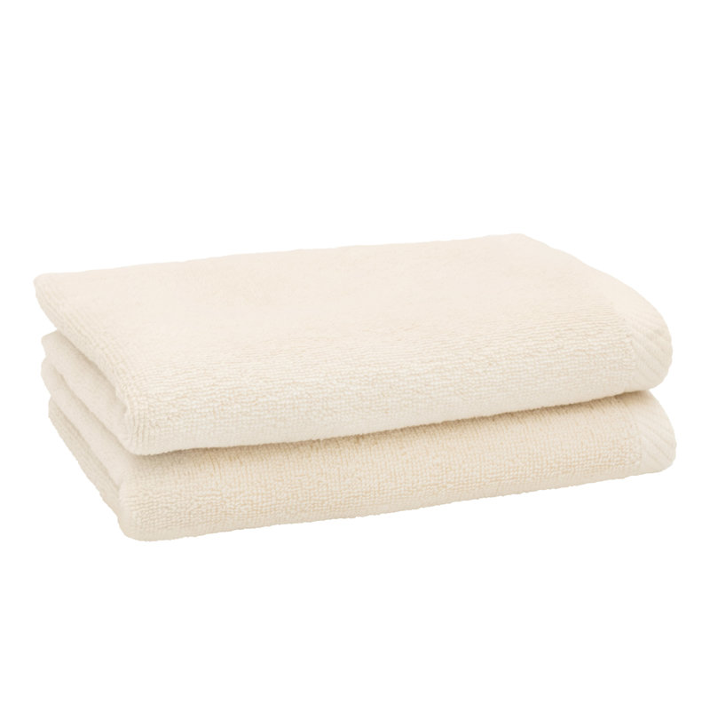 Essuie-mains en coton turc, Beige, 2