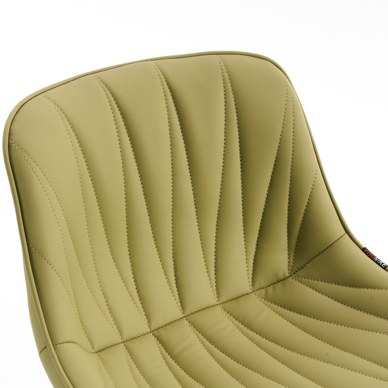 Tabourets de bar pivotants à hauteur réglable Modern, Vert avocat