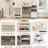 Folding Sewing Table Charging Station Multifunctional Sewing Machine Cart Table