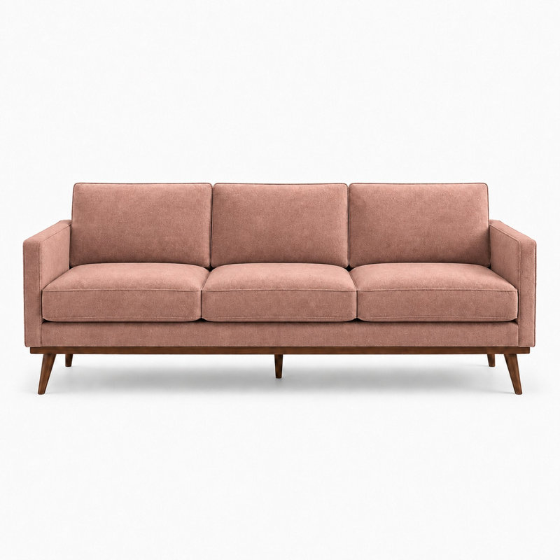 Shiny Solid Velvet | Gian Fabric, Mauve