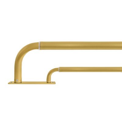 Laytonya Adjustable Double Curtain Rod