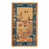 Cadeja Oriental Area Rug in Beige