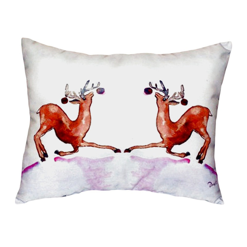  Housse et insert de coussin rectangulaire Dancing, 11 po x 14 po