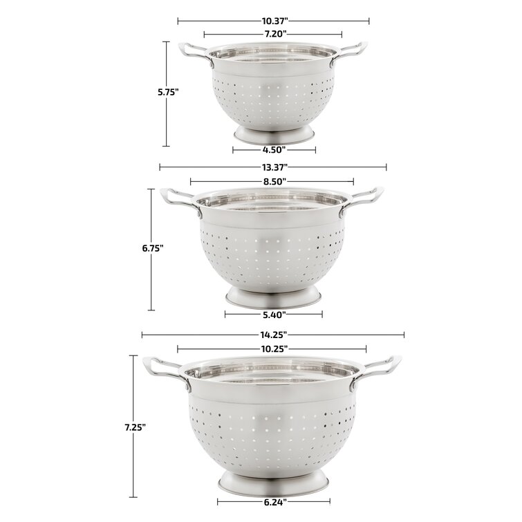 KitchenAid Universal 2 Quart Bowl Colander White