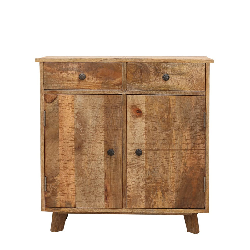 Cy 80cm Solid Wood Sideboard