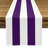 Purple Striped Table Runner 72" x 12"-27798651-27778790