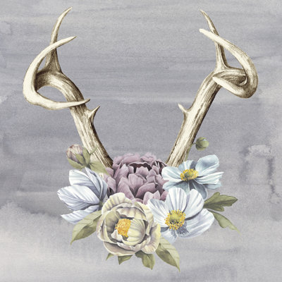 Bois et fleurs I