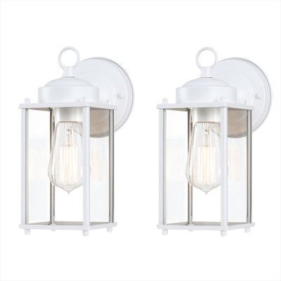 Applique murale d'extérieur Mediouna noir mat