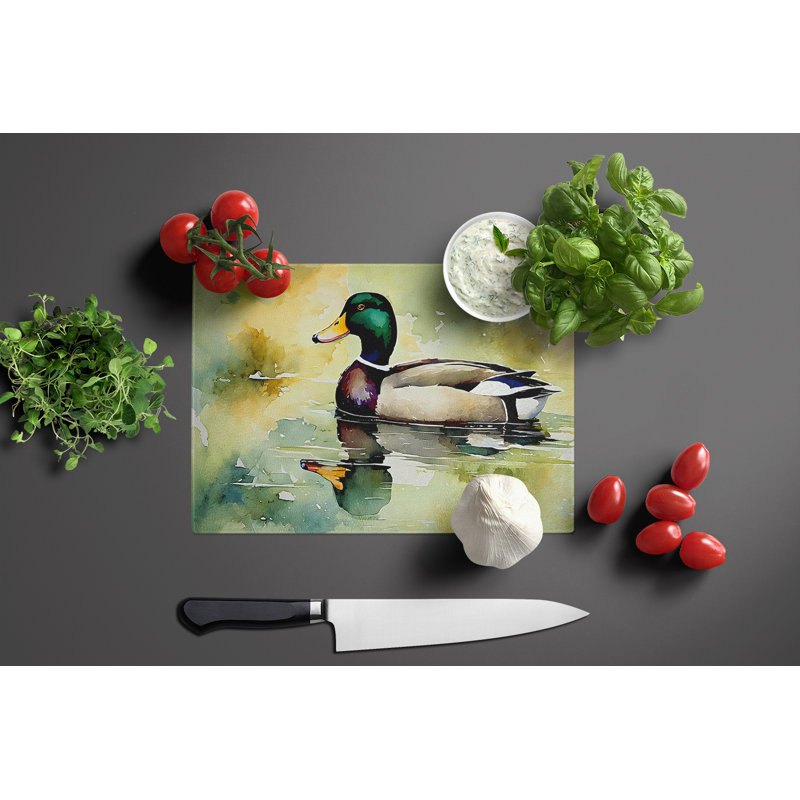 Mallard Glass Cutting Board