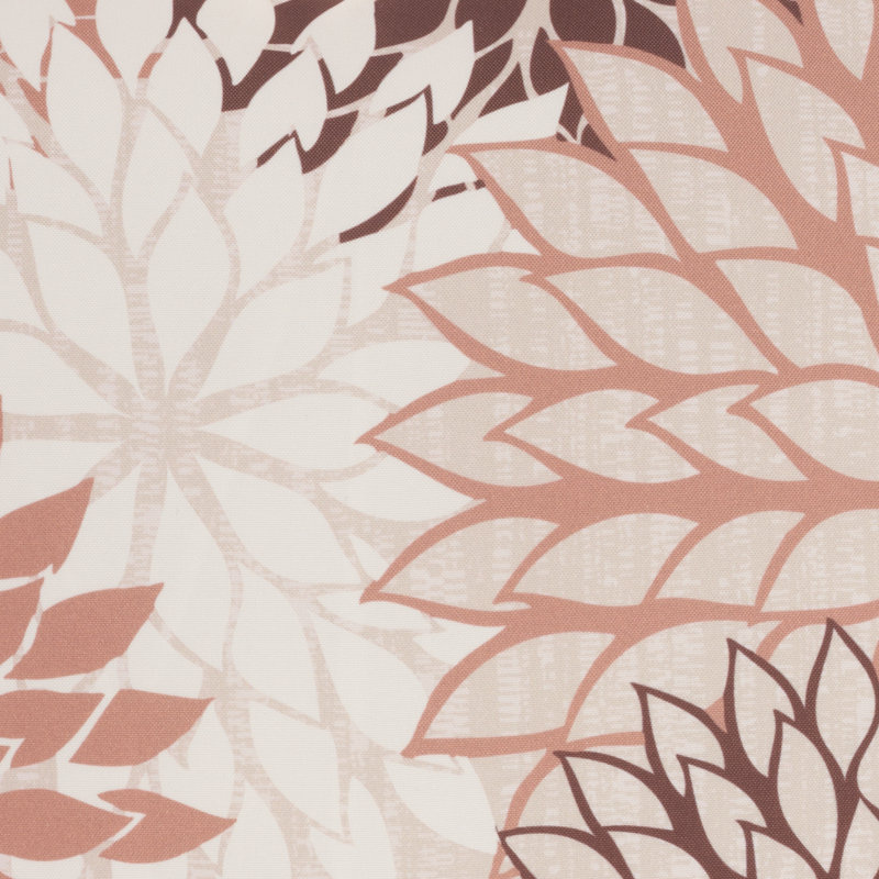 Coussins décoratifs tropicaux pour l'intérieur et l'extérieur, Beige