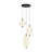3-light Acrylic Dimmable Led Pendant