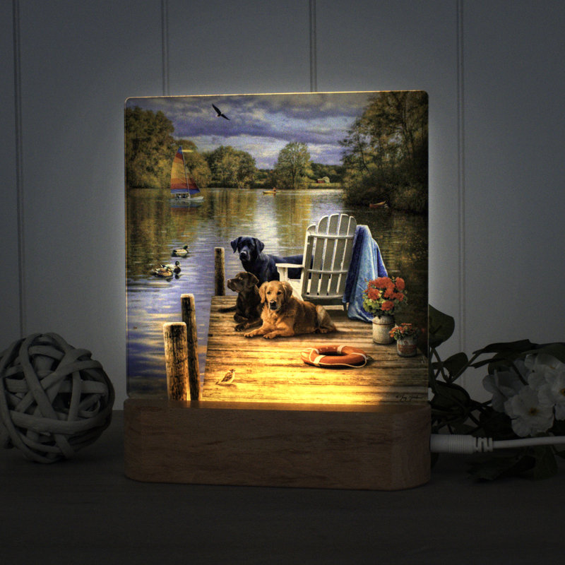 Summer on the Dock Night Light