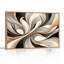 Ensemble de 1 tableau abstrait tourbillonnant sur toile-130539213-130539214