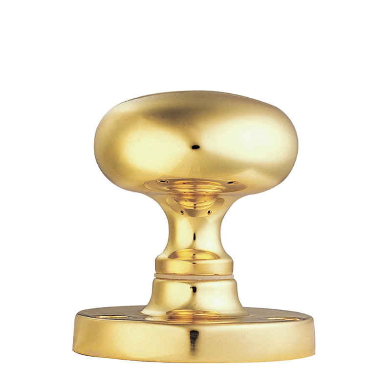 Queen Anne Double Dummy Door Knob, Satin Chrome