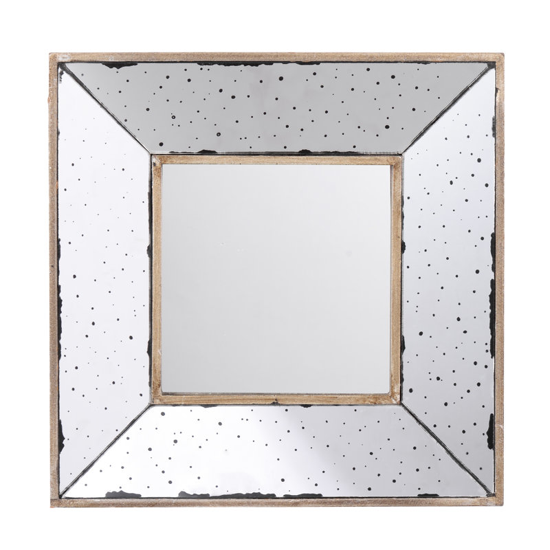 Miroir d'appoint mural 12 po X, 12 po x 12 po