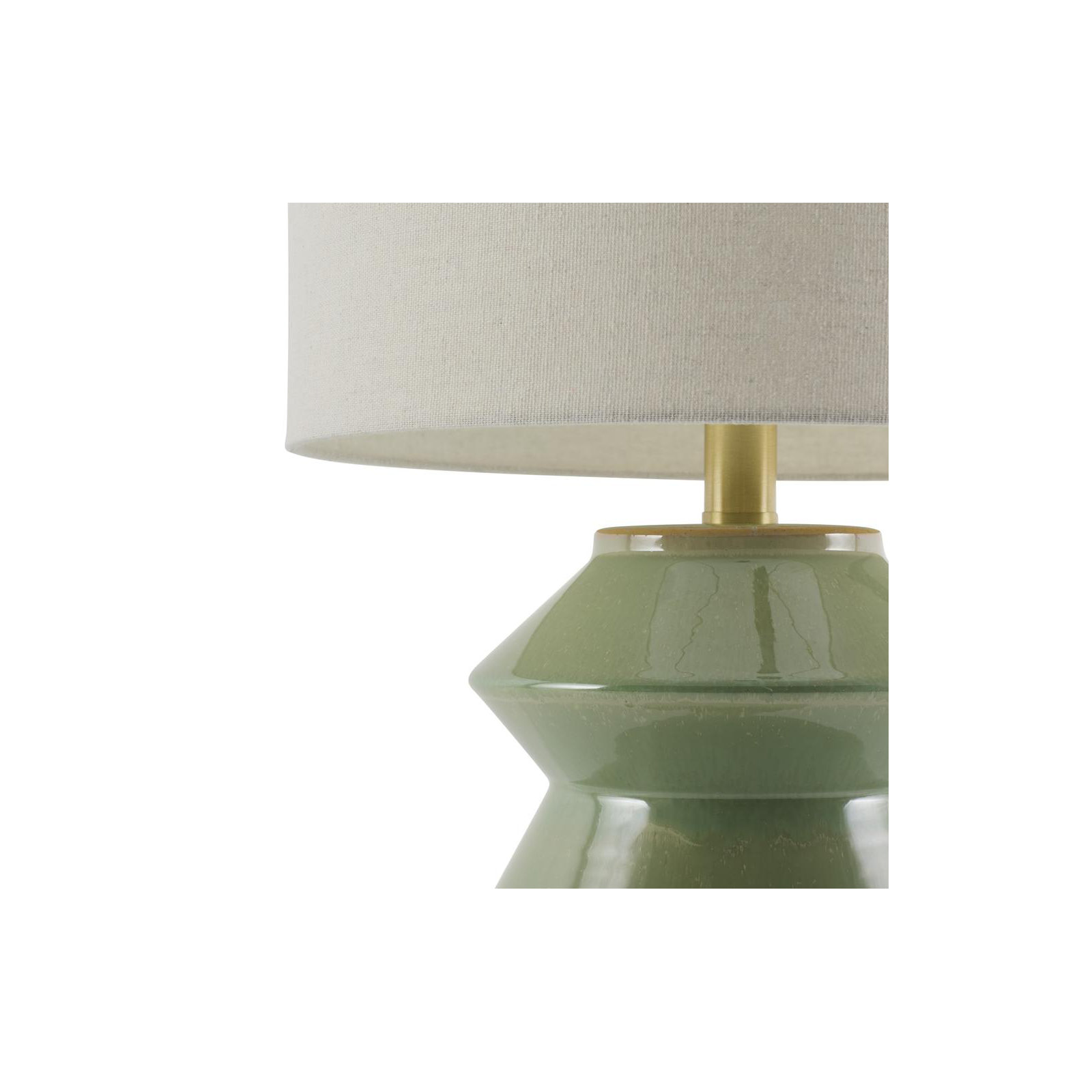 Boyes Ceramic Table Lamp, Green