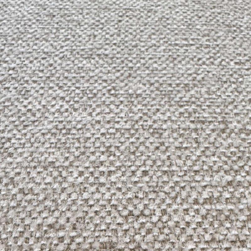 Repose-pieds contemporain en tissu, Repose-pieds contemporain Contemporary - Beige