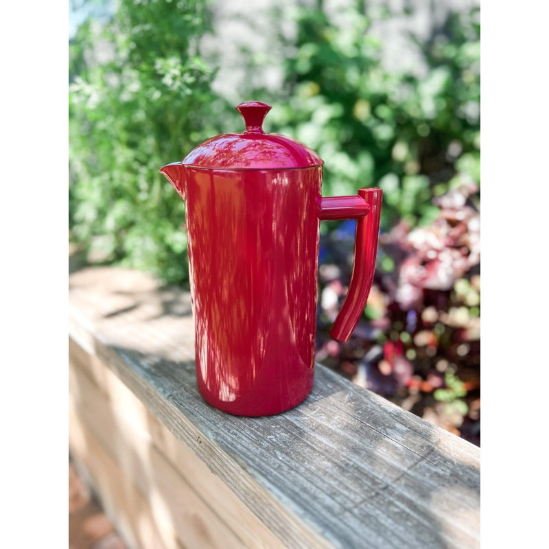 4.25-Cup Shiraz Red French Press Coffee Maker