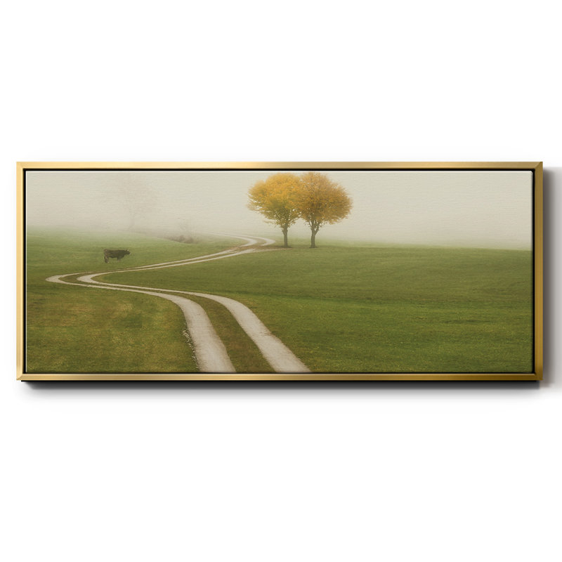«Distant Walk», toile encadrée, H 20 po x l 50 po