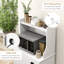 Armoire de cuisine moderne - blanc avec comptoir ouvert pour buffet à micro-ondes avec tiroir et tablettes
