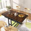  Table et tablette convertible - Meuble multifonctionnel à 5 panneaux avec loquet à ressort pour la maison et le bureau-2039114552