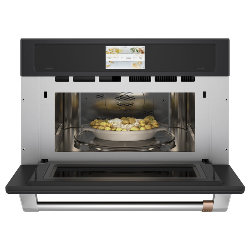30" 1.7 cu. ft Convection Electric Single Wall Oven, Matte Black