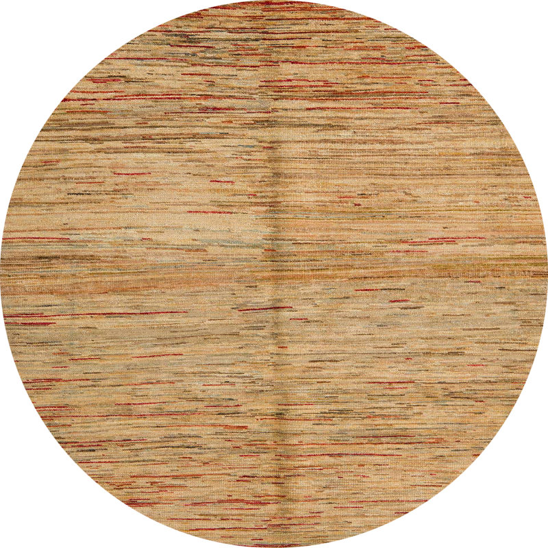 Janiayah Abstract Indoor Rug, Round 5'