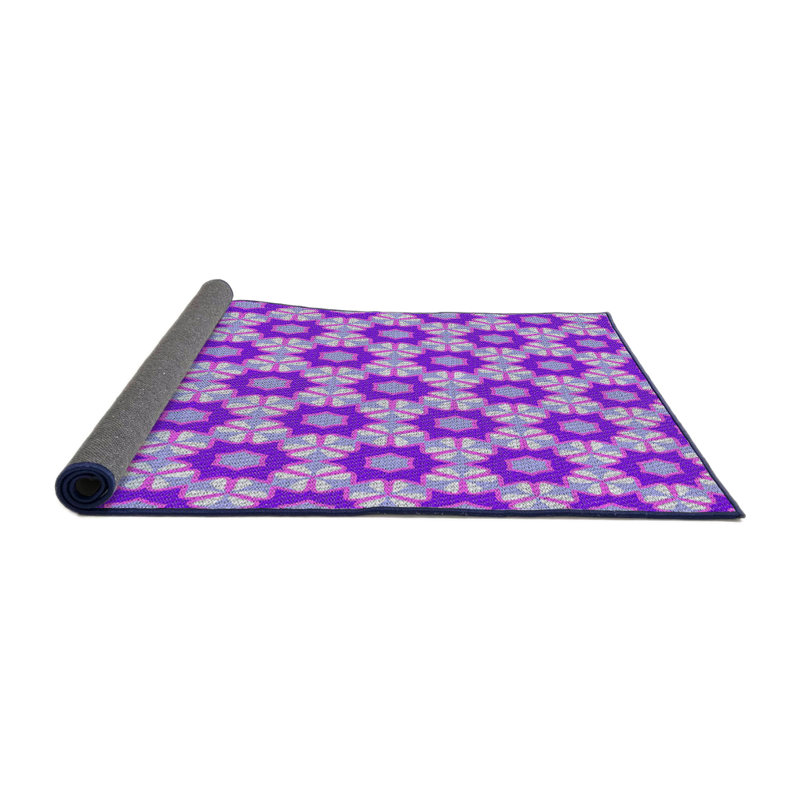 Tapis indigo Power Loom, Rond 7 pi