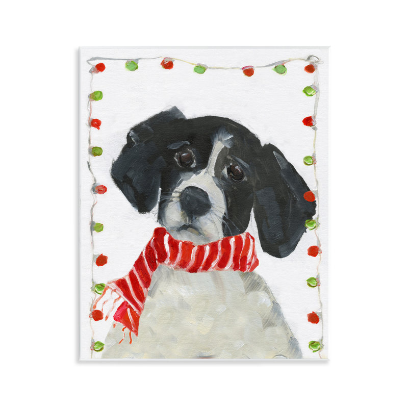 Santa Paws Dog Wall Plaque, design by Sally Swatland
