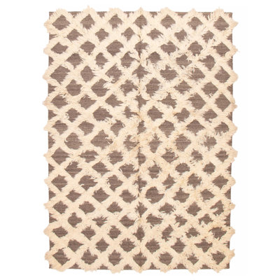 Kilim crème Marrakech 6 pi 9 po x 9 pi 8 po