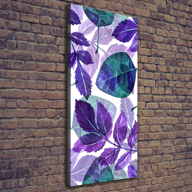 Leaves - Wrapped Canvas Print