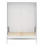 Lit mural multifonctionnel pliable avec supports de rangement dissimulés pour petits espaces-1770294508