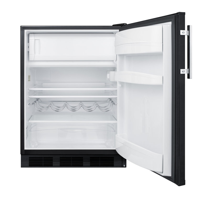 Summit Appliance 5.1 Cubic Feet Freestanding Mini Fridge with Freezer