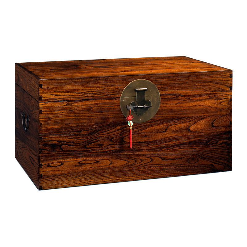 Hangzhou Blanket Chest, Warm Elm