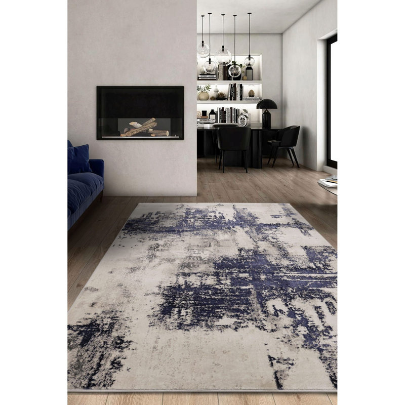 Marble Area Rug, Rectangle 200 x 290 cm