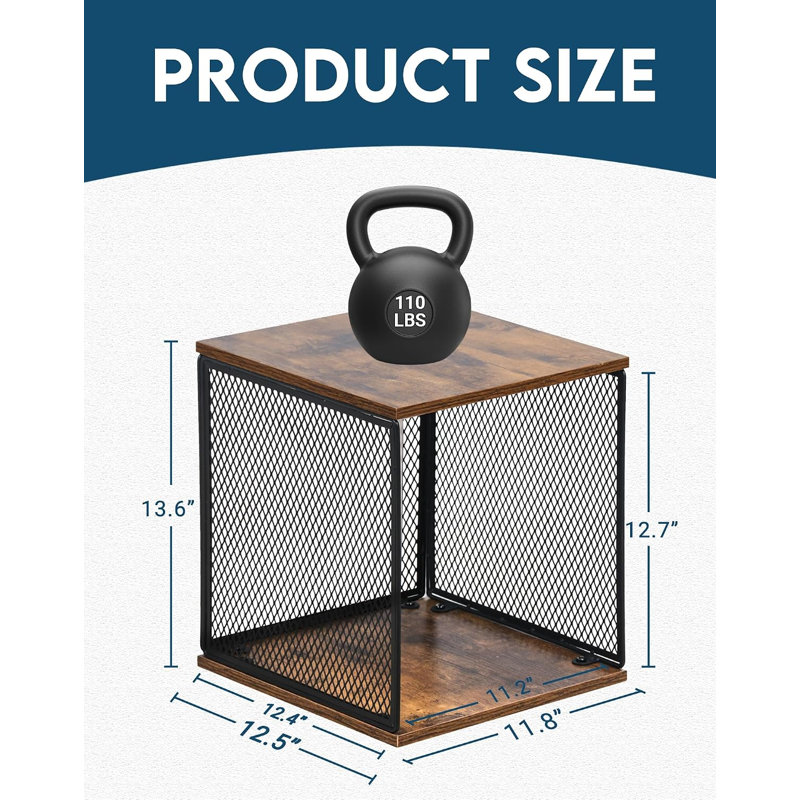 Ensemble de 2 boîtes de rangement pour disques vinyles empilables